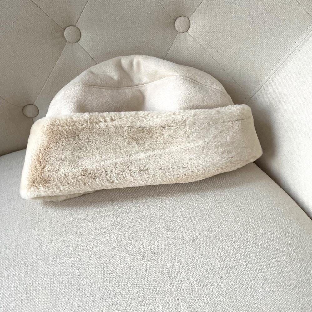 Cream Winter Hat